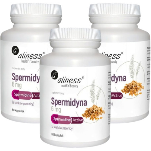 ALINESS - Spermidyna Active 6mg - 3x 60caps.