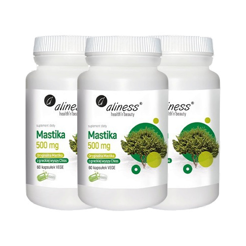 Aliness Mastika 500mg - 3x 60vcaps.